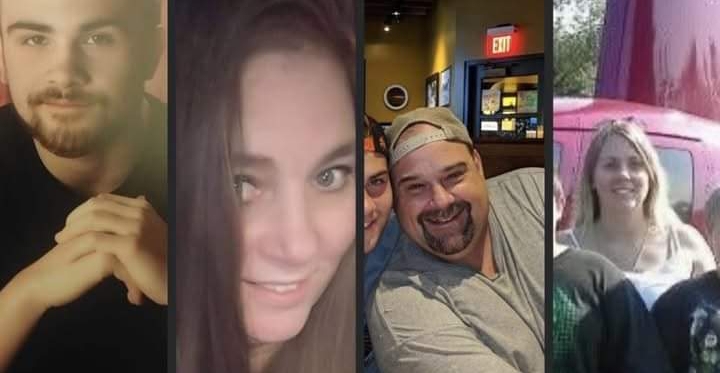 In Loving Memory of Sterling Ray Pierce, Holly Marie Kimball, Tanner Pierce, and Nevaeh May Jaslynn Finch